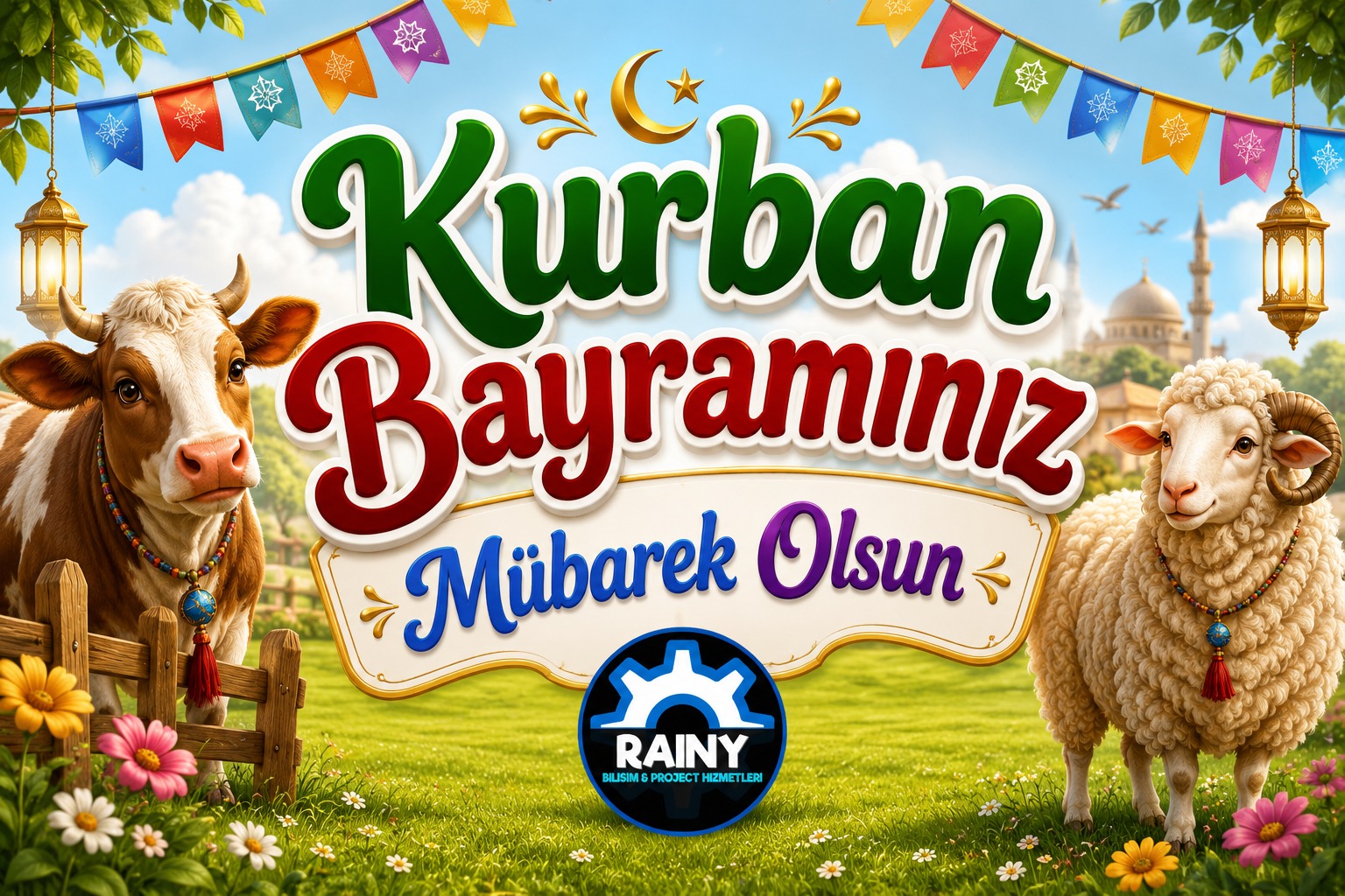 Kurban Bayramınız mübarek olsun — Rainy Bilişim